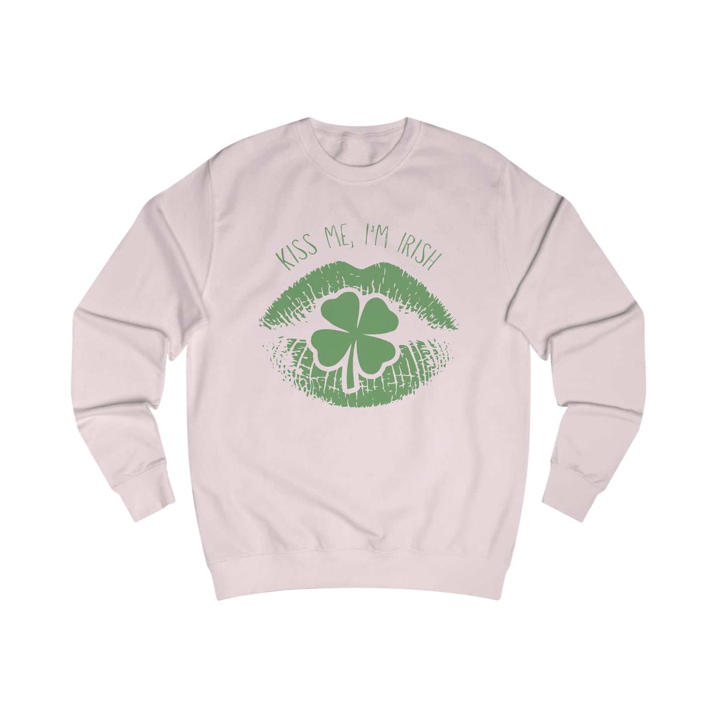Kiss Me I'm Irish Unisex Sweatshirt - St. Patrick's Day Charm