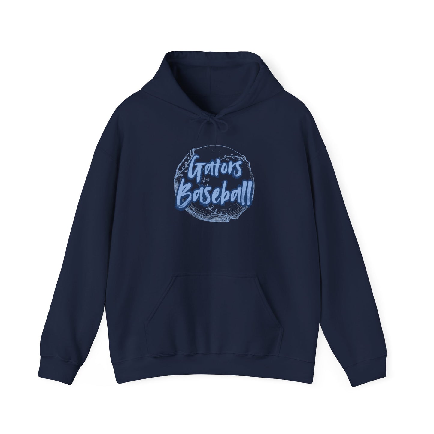 Gator Baseball Fan Unisex Hooded Sweatshirt
