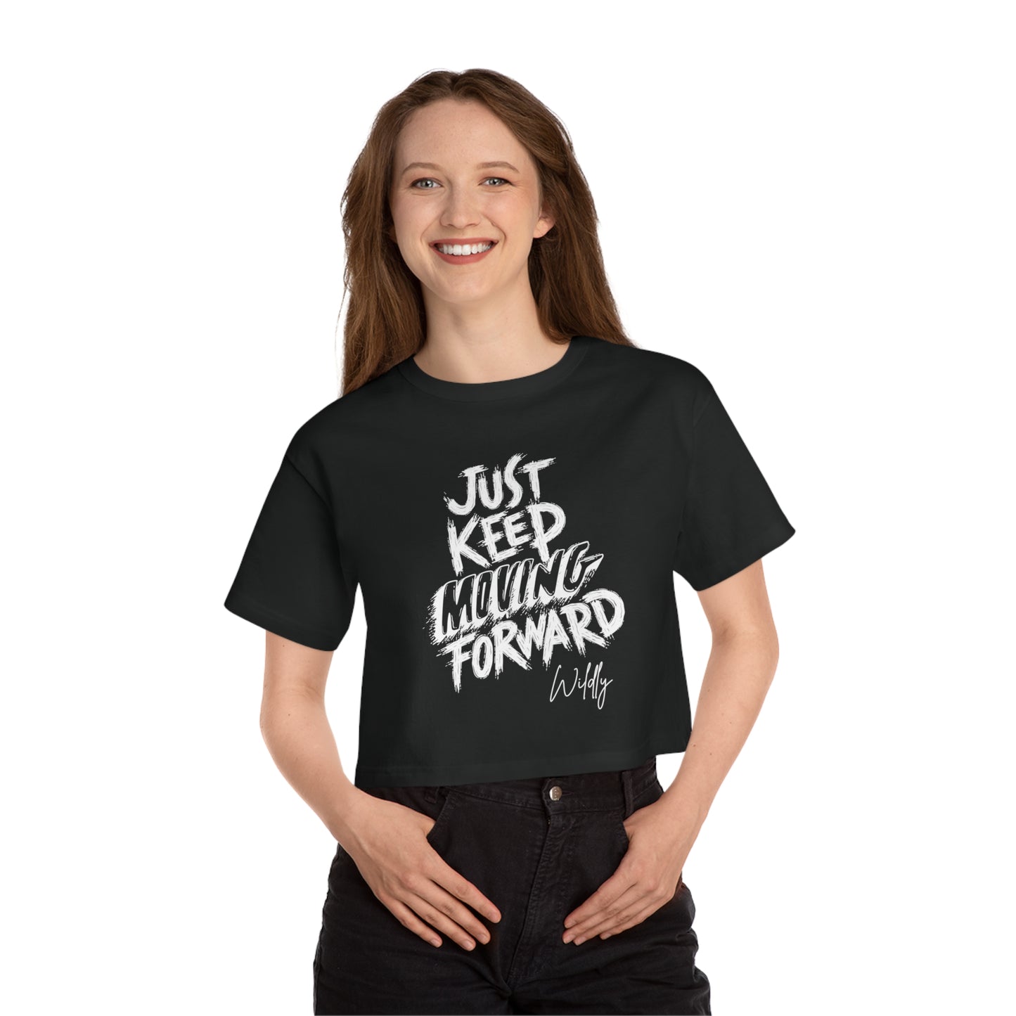 Wildly Forward Champion Women's Heritage Cropped T-Shirt