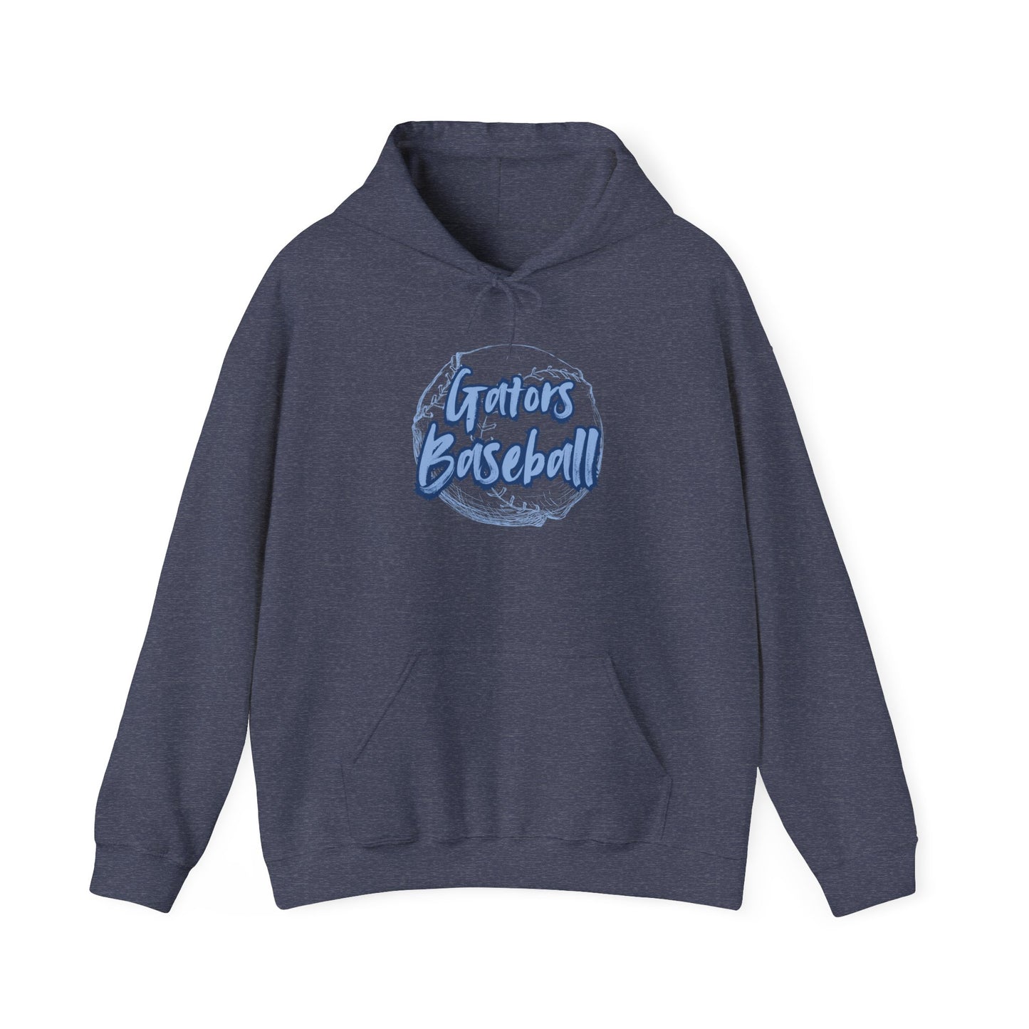 Gator Baseball Fan Unisex Hooded Sweatshirt
