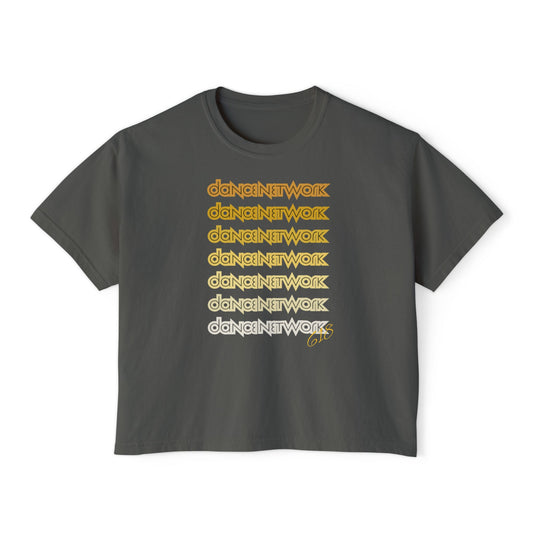 Dance Network 618- Retro Women's Boxy Tee