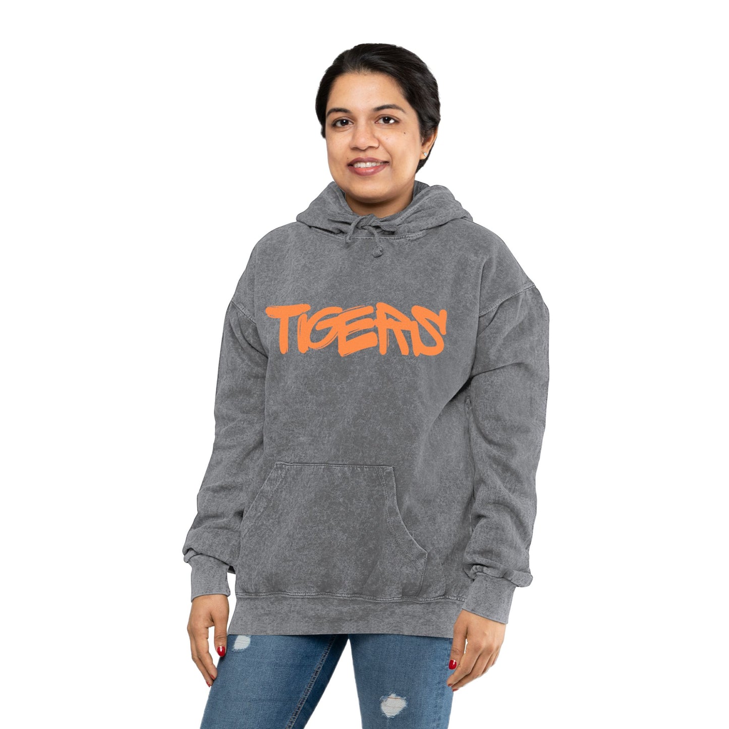 TIGERS! Unisex Mineral Wash Hoodie