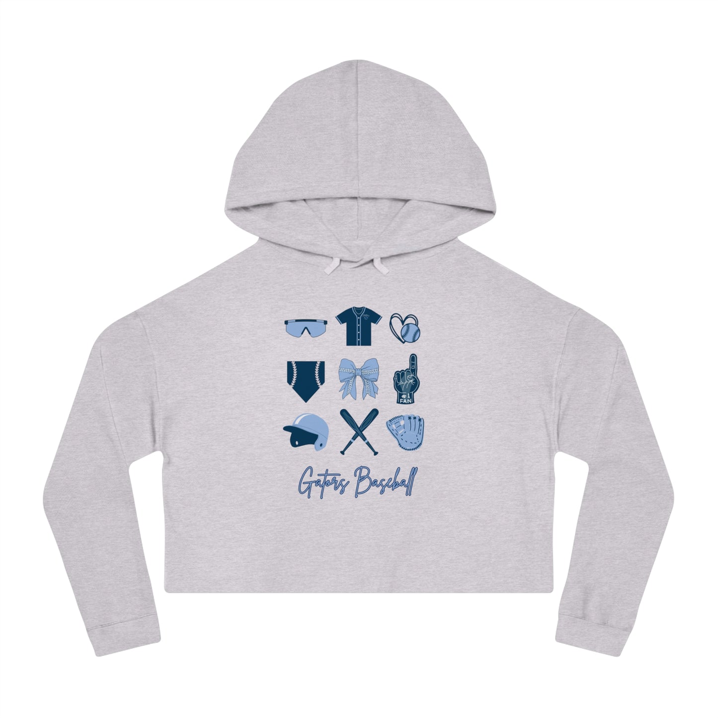Gators Fan Cropped Hooded Sweatshirt