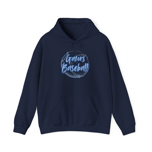 Gator Baseball Fan Unisex Hooded Sweatshirt