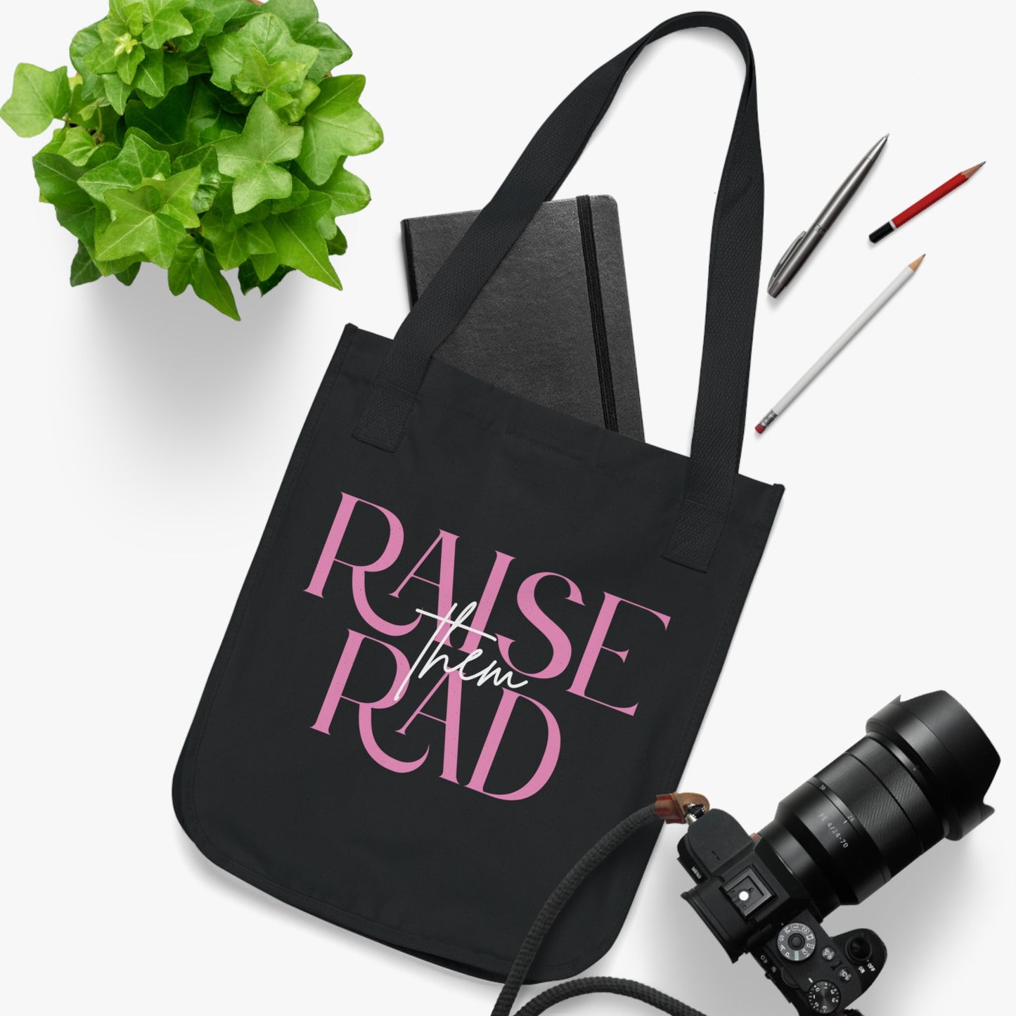 "Raise them Rad" Canvas Tote Bag