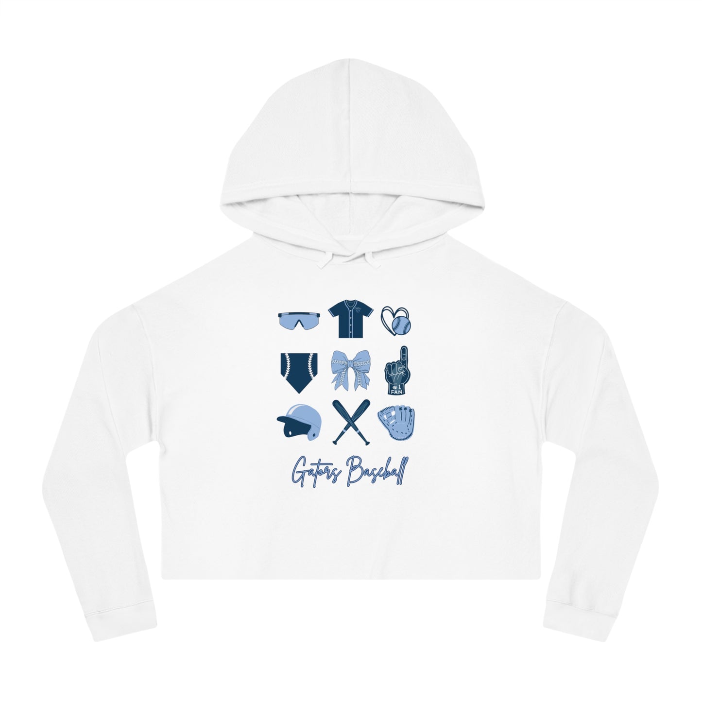 Gators Fan Cropped Hooded Sweatshirt