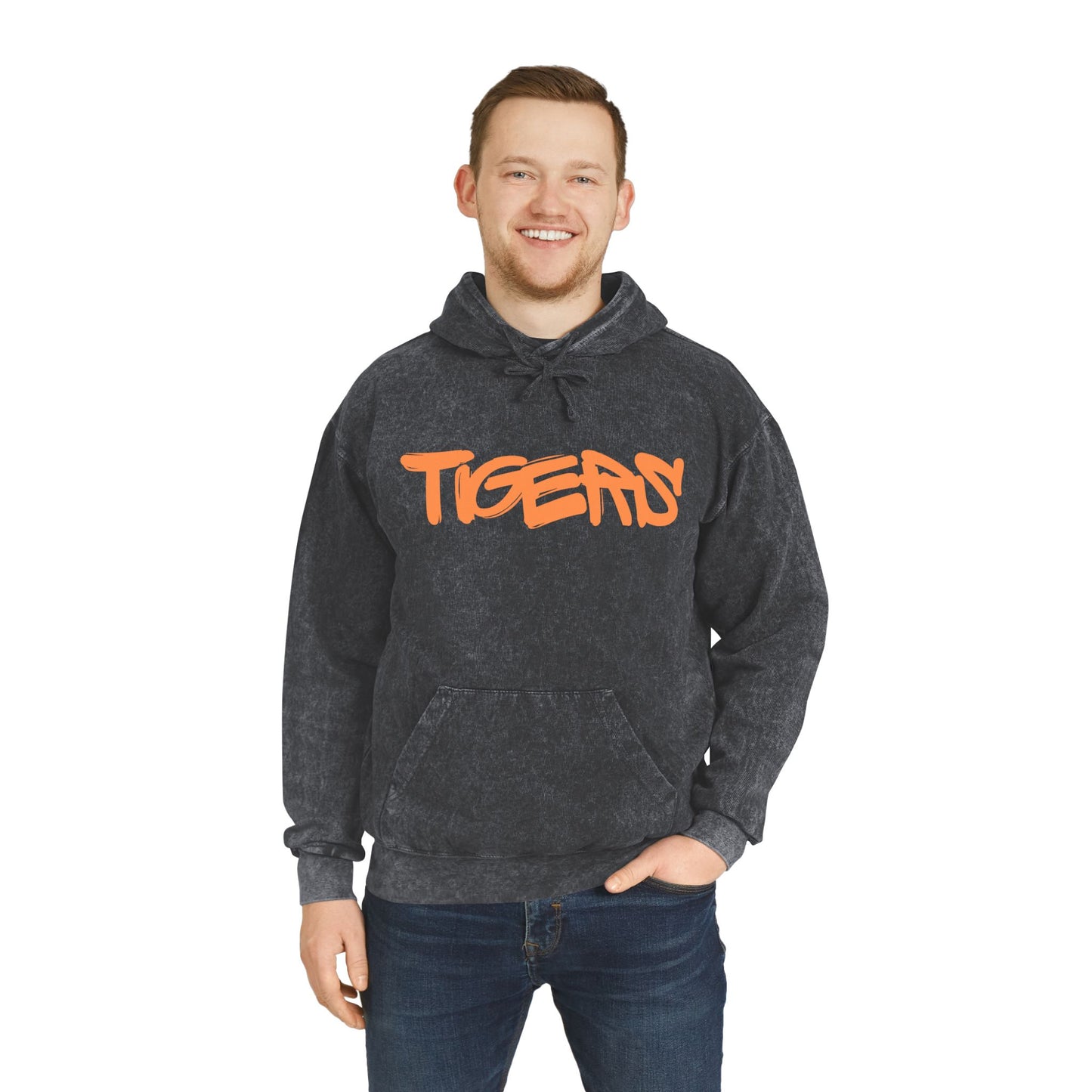 TIGERS! Unisex Mineral Wash Hoodie