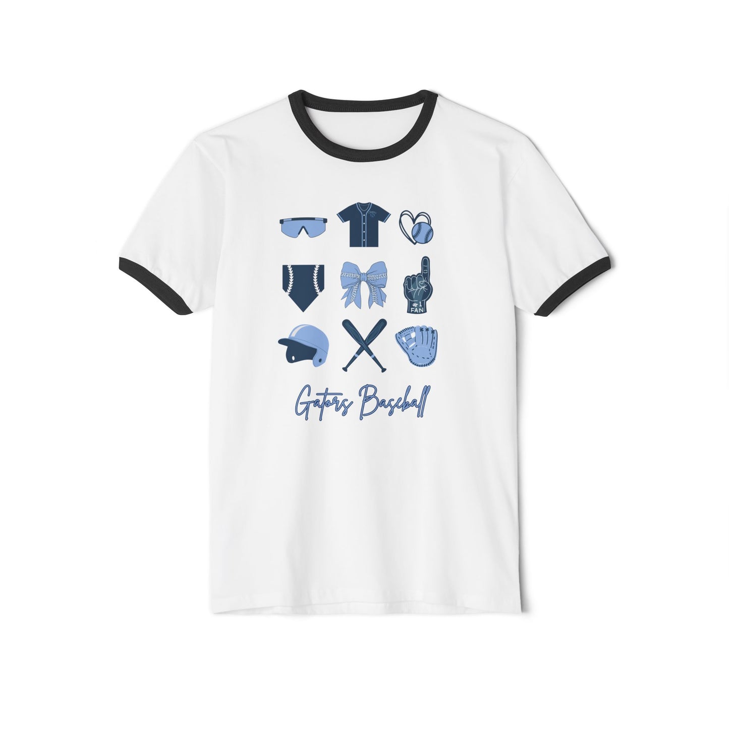 Gators Baseball Ringer T-Shirt