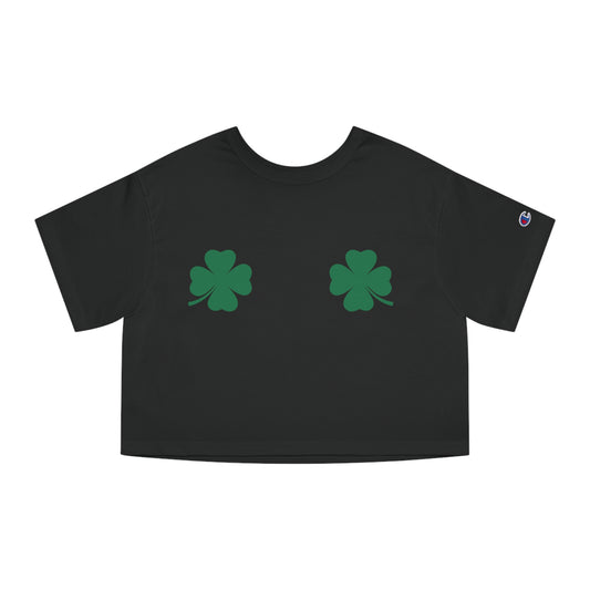 Rockin' my Shamrocks St. Patrick's Day Women's Cropped T-Shirt
