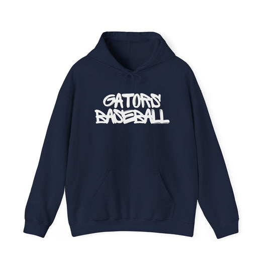 Unisex Gators Baseball Fan Hooded Sweatshirt - Perfect for Fans and Players