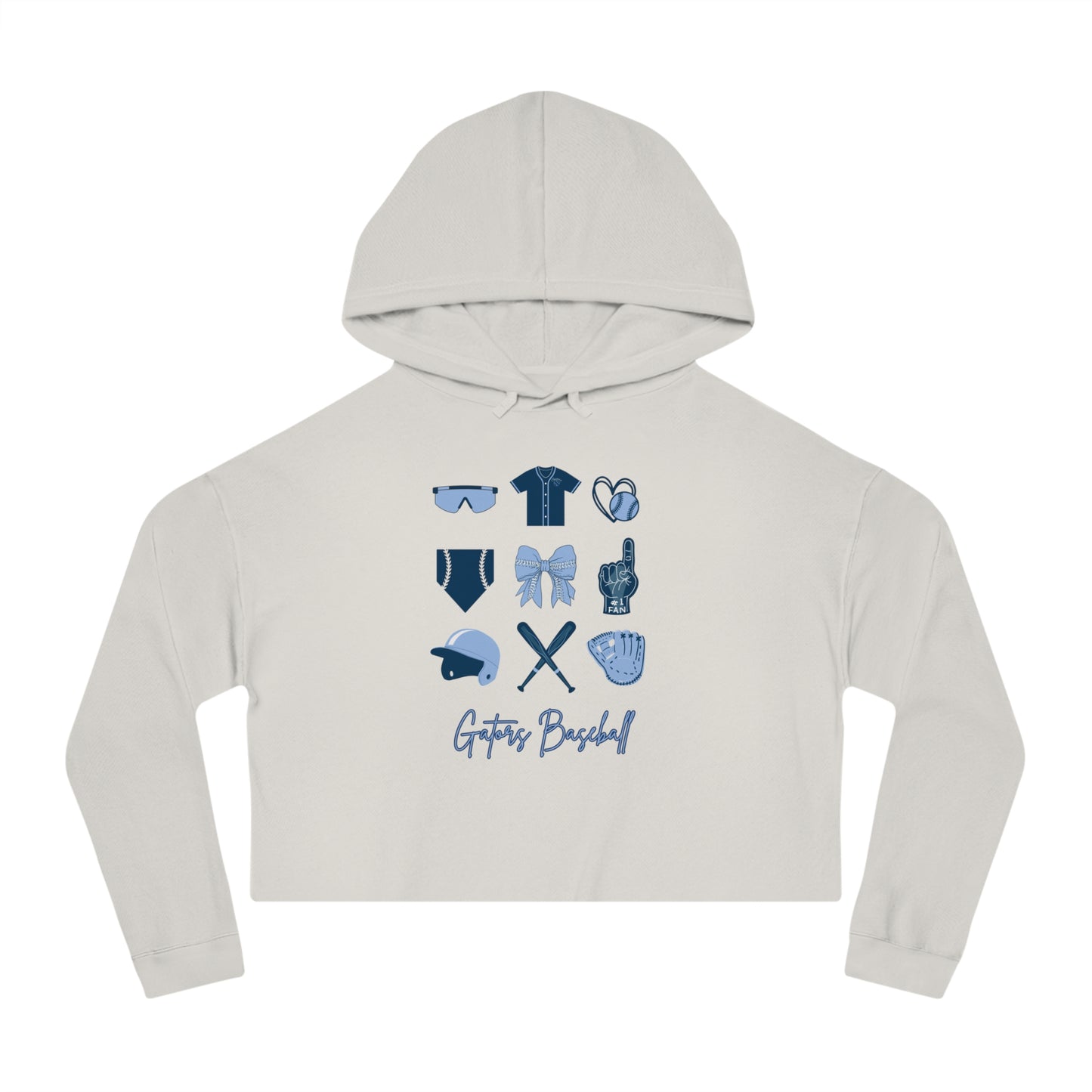 Gators Fan Cropped Hooded Sweatshirt