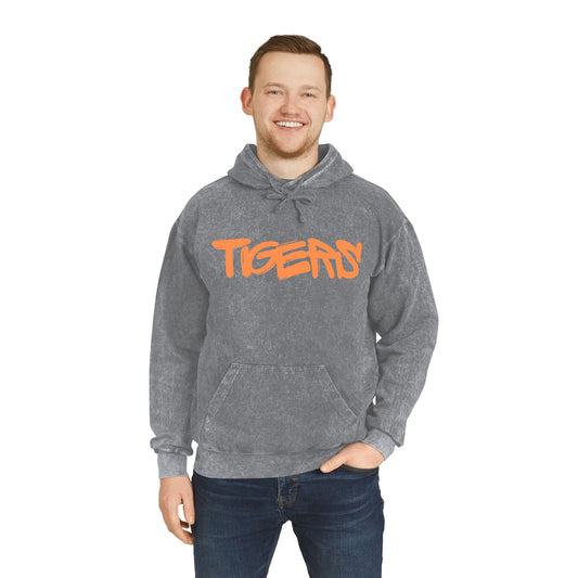 TIGERS! Unisex Mineral Wash Hoodie