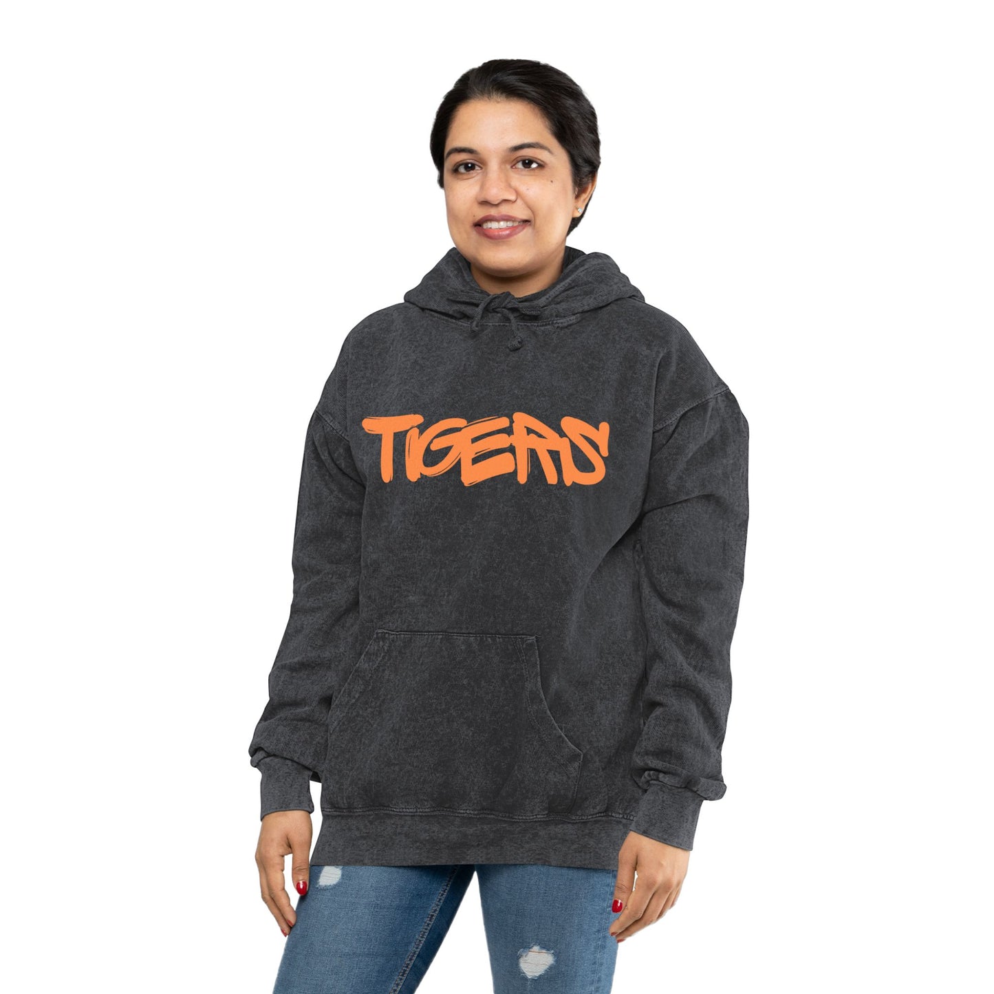TIGERS! Unisex Mineral Wash Hoodie
